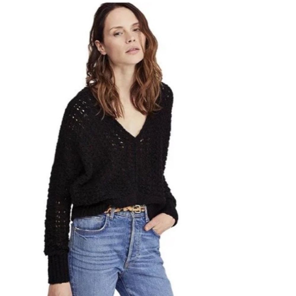 Free People best of you sweater - Black size XS